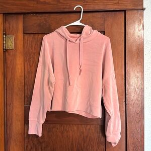 AS revival cropped hoodie